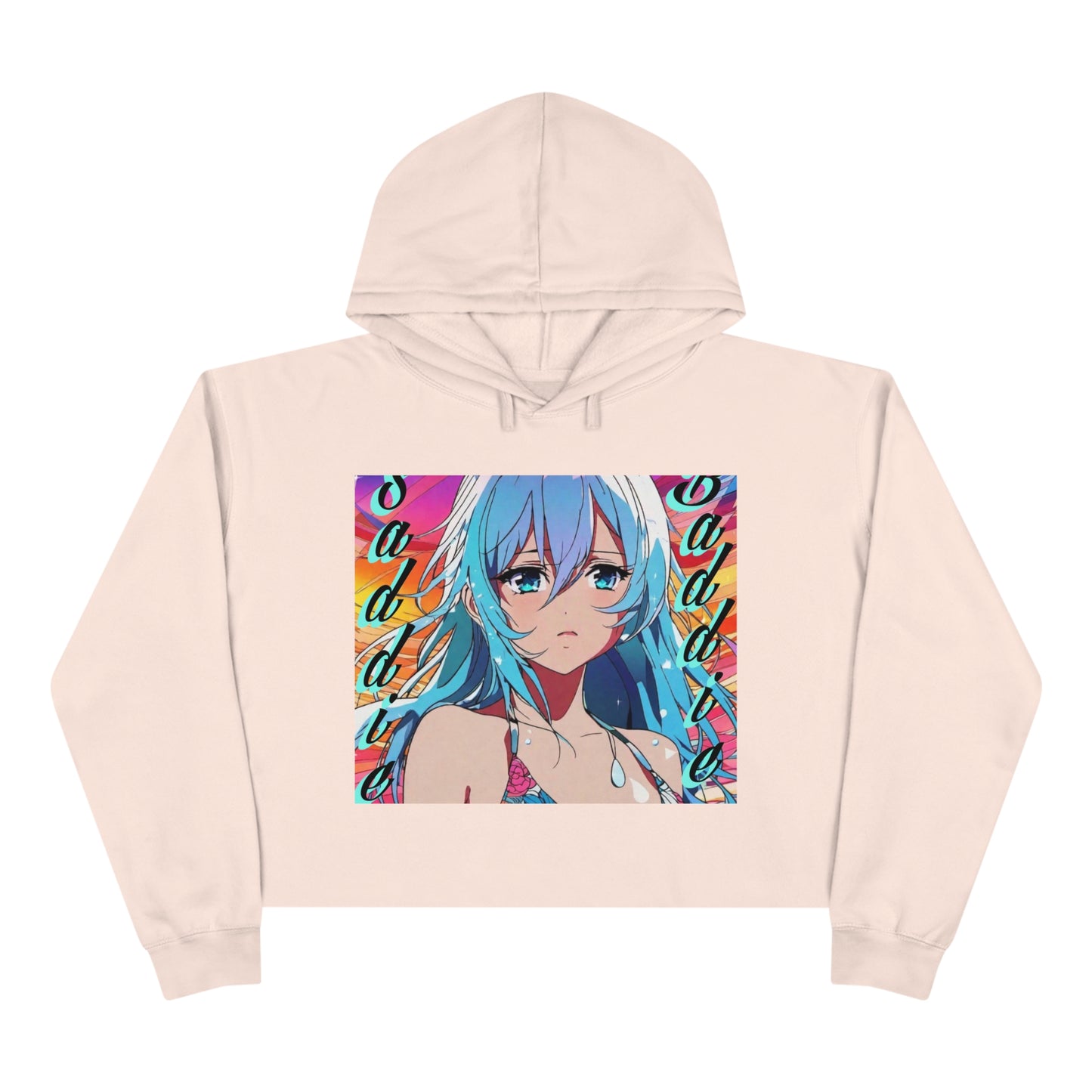 Women's "Saddie Baddie" Crop Hoodie