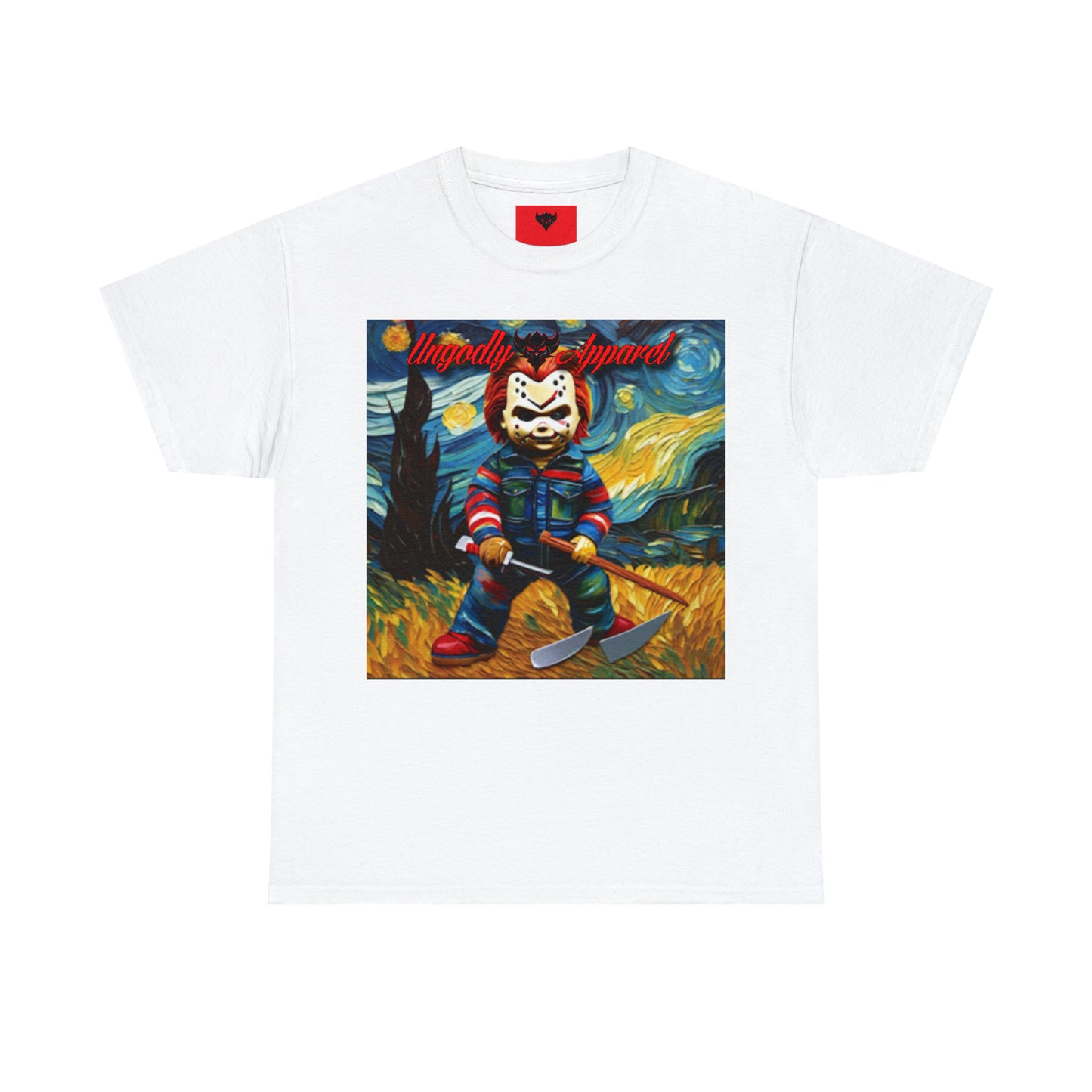 "Chucky/Jason Starry Night" T-Shirt