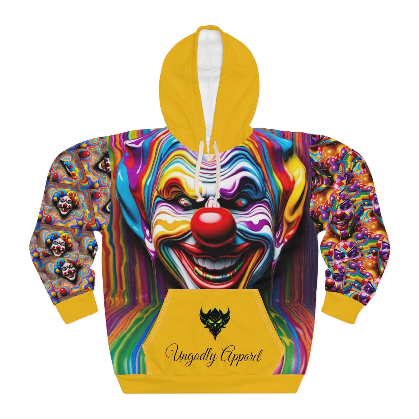 Evil Clown Pullover Hoodie