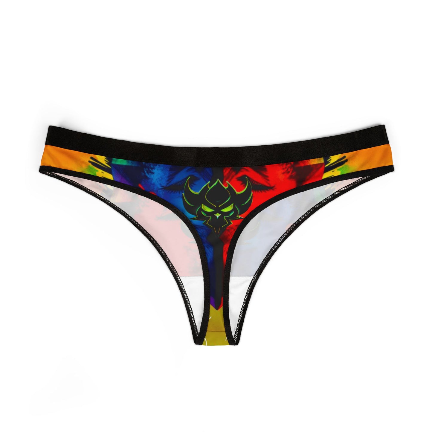 "Some Hearts Break, Other's Bloom" Vibrant Women's Thongs with Colorful Design | Comfortable Everyday Wear