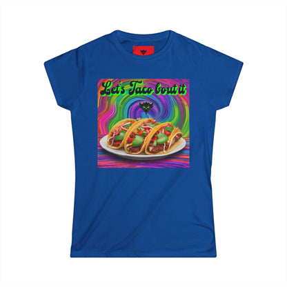 Women's "Let's Taco Bout it" T-Shirt