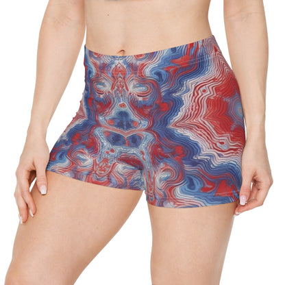 Women's "Red, White, Blue" Shorts