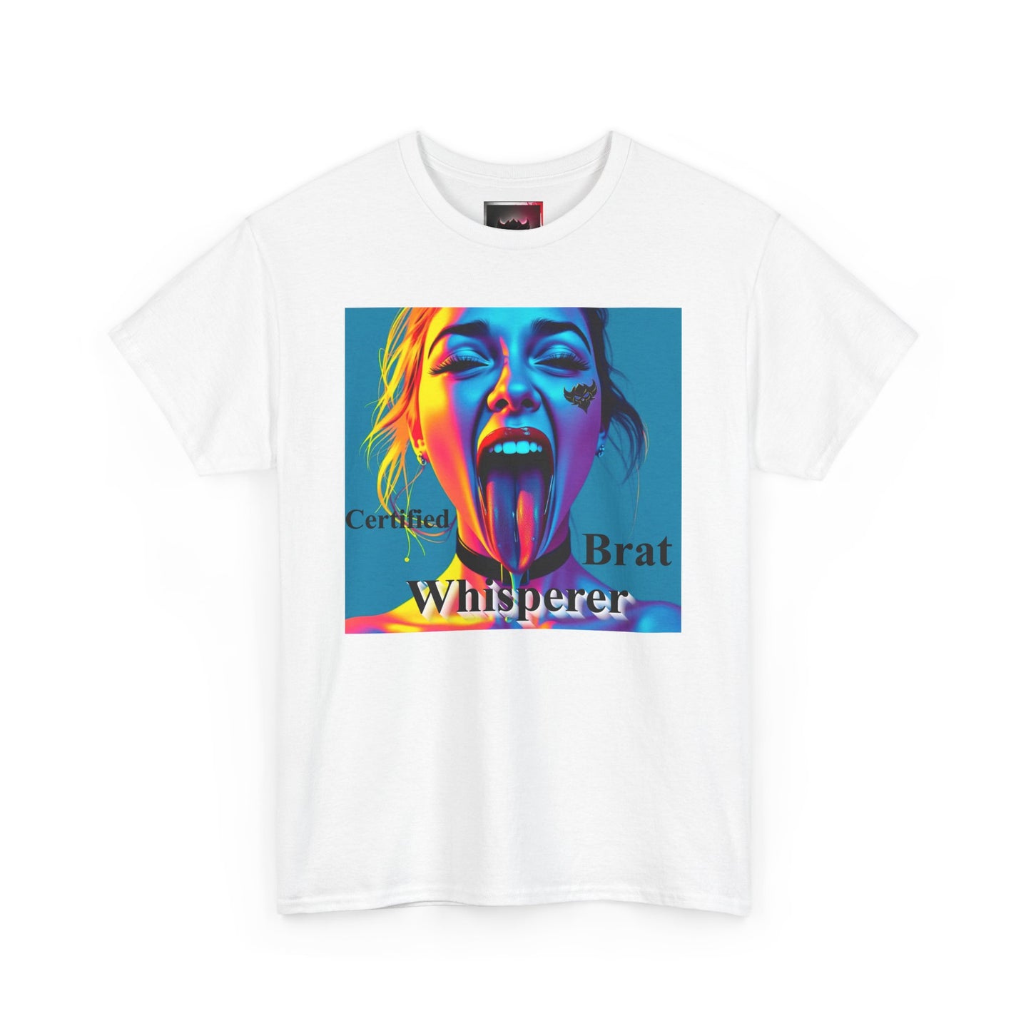 "Certified Brat Whisperer" Unisex Heavy Cotton Tee - Bold Graphic Tee for Fun-Loving Individuals