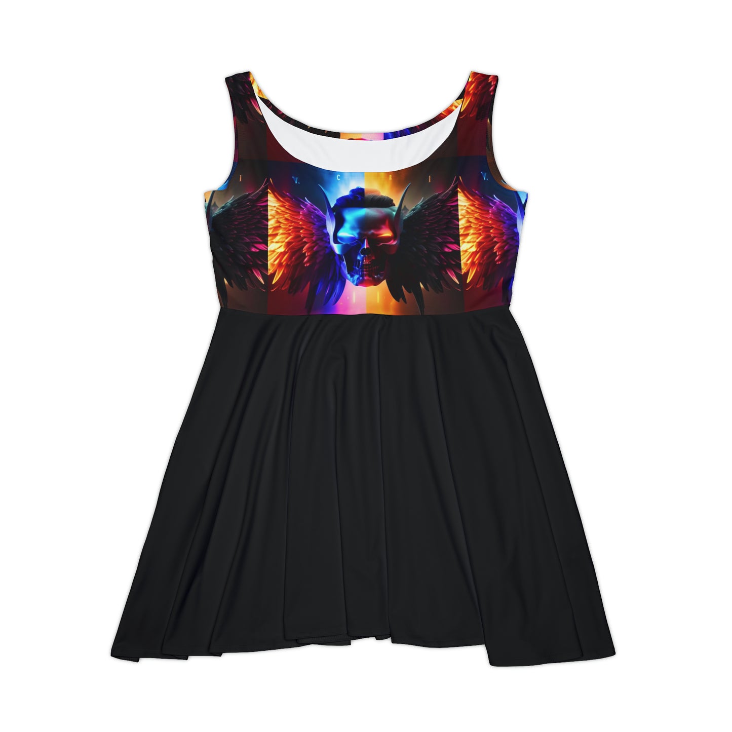 Women's "Good vs Evil" Skater Dress