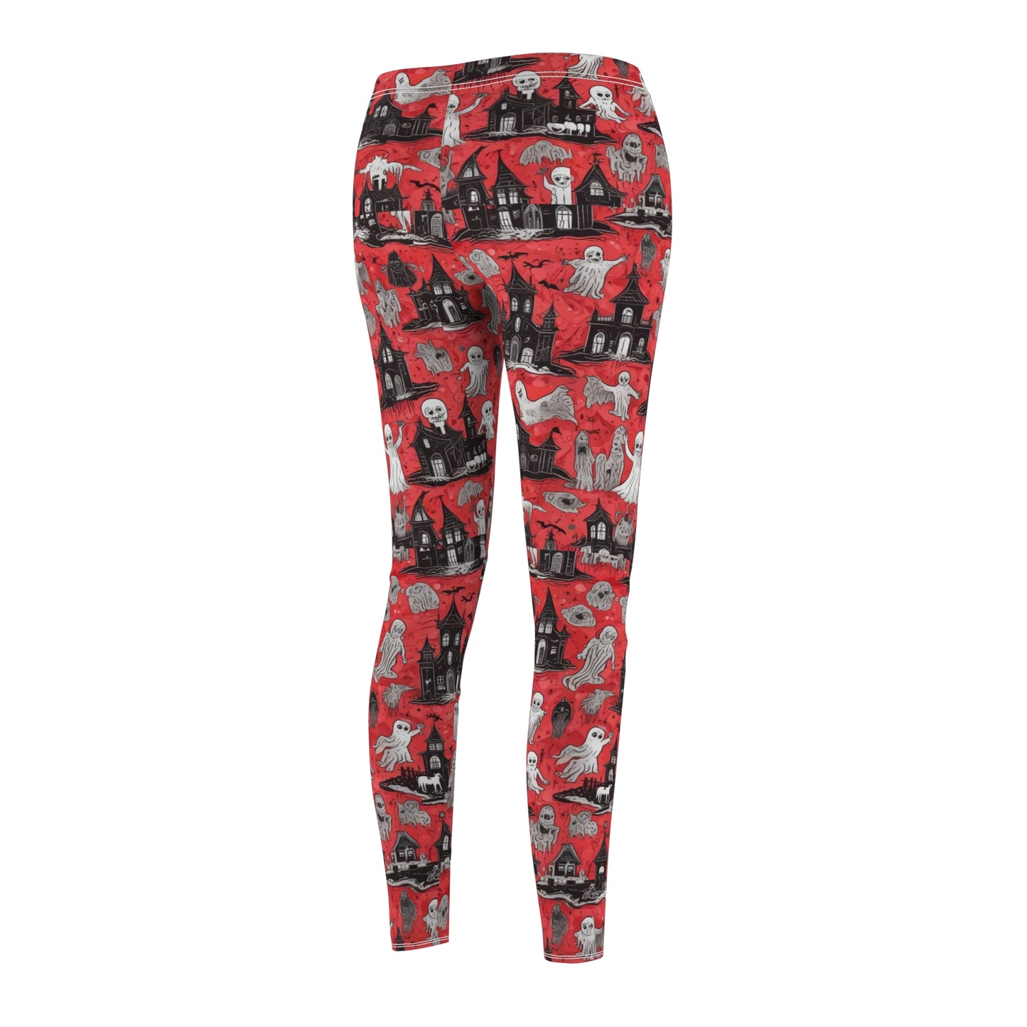 Women's "Spooky Ghosts & Haunted Houses" Leggings