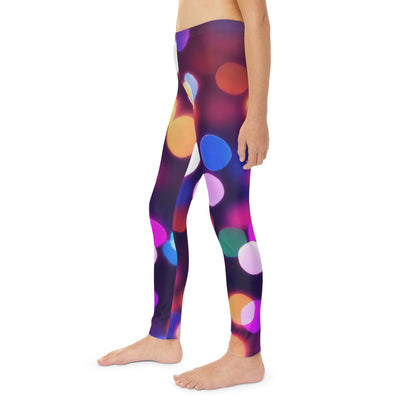 Youth "Bright-Lights" Full-Length Leggings