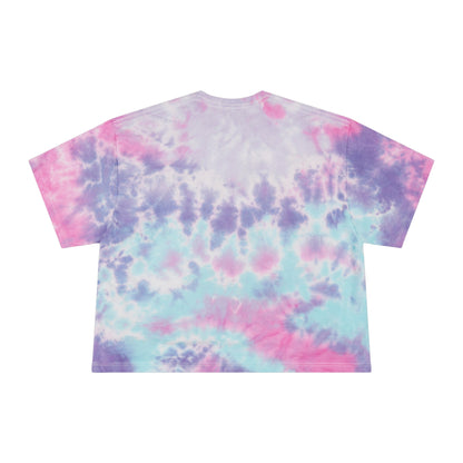 Women's "Let Them" Tie-Dye Crop T-Shirt