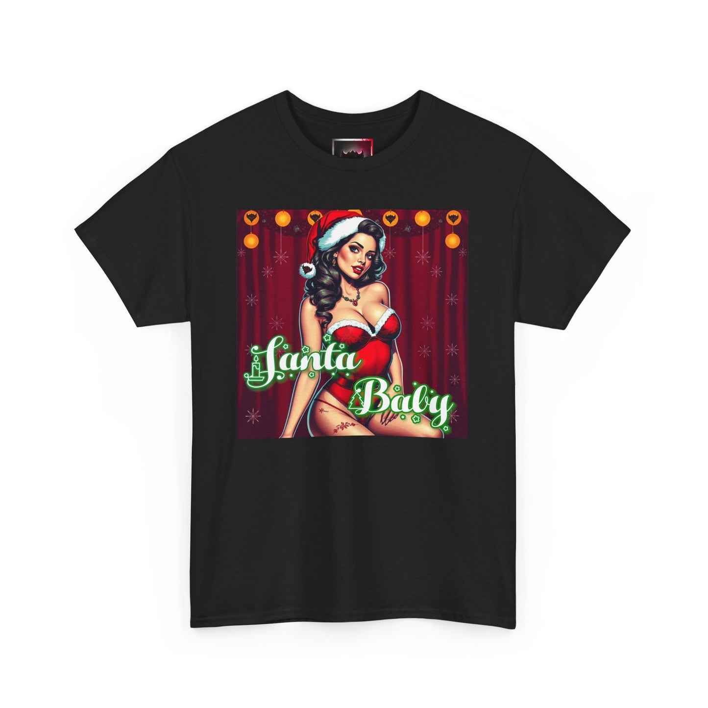 Santa Baby Unisex Heavy Cotton T-Shirt | Festive Holiday Shirt