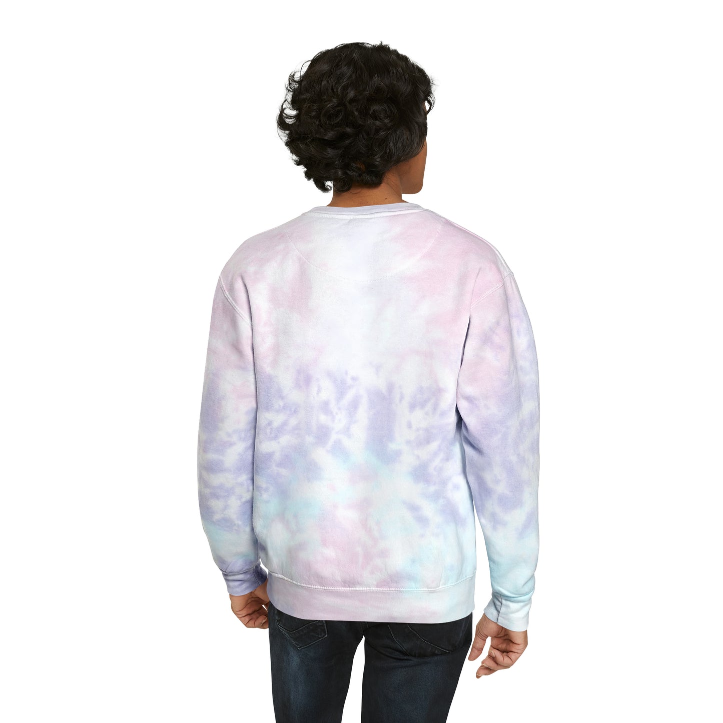 "No Squares in My Circle" Tie-Dye Sweatshirt