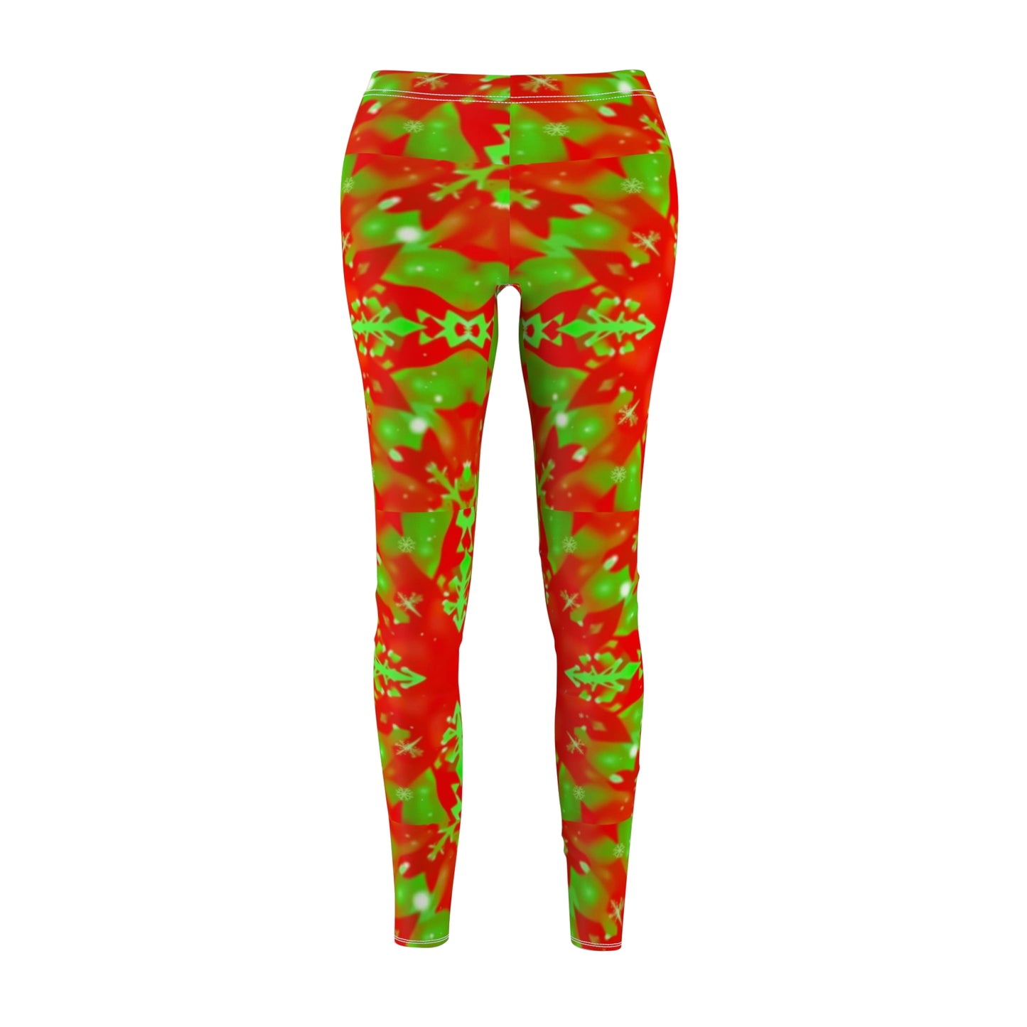 Festive Holiday Patterned Leggings for Women