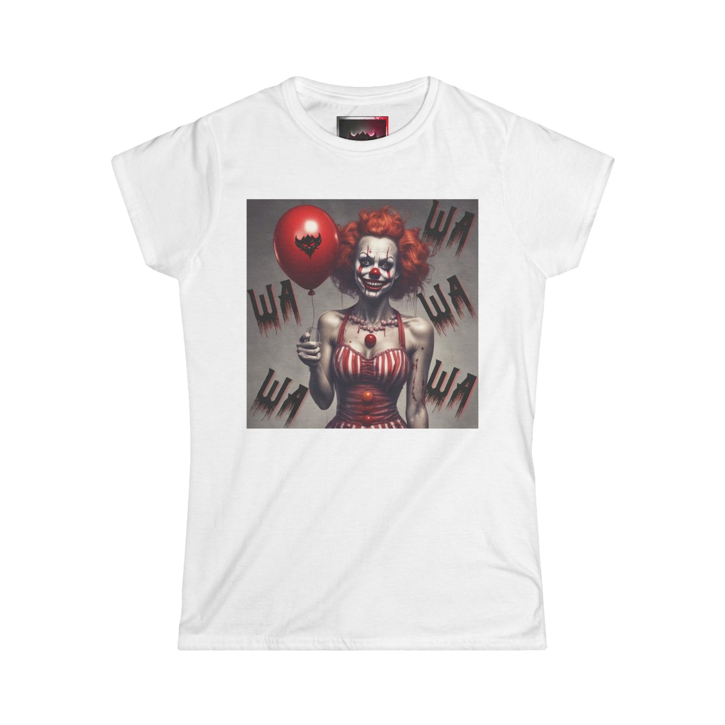 Creepy Clown Whippets Women's T-Shirt