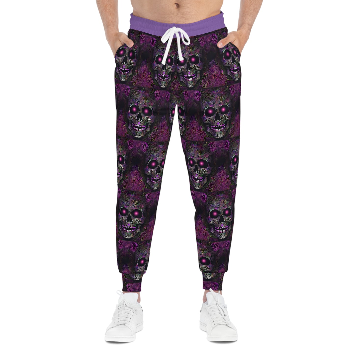 Purple Skulls Joggers