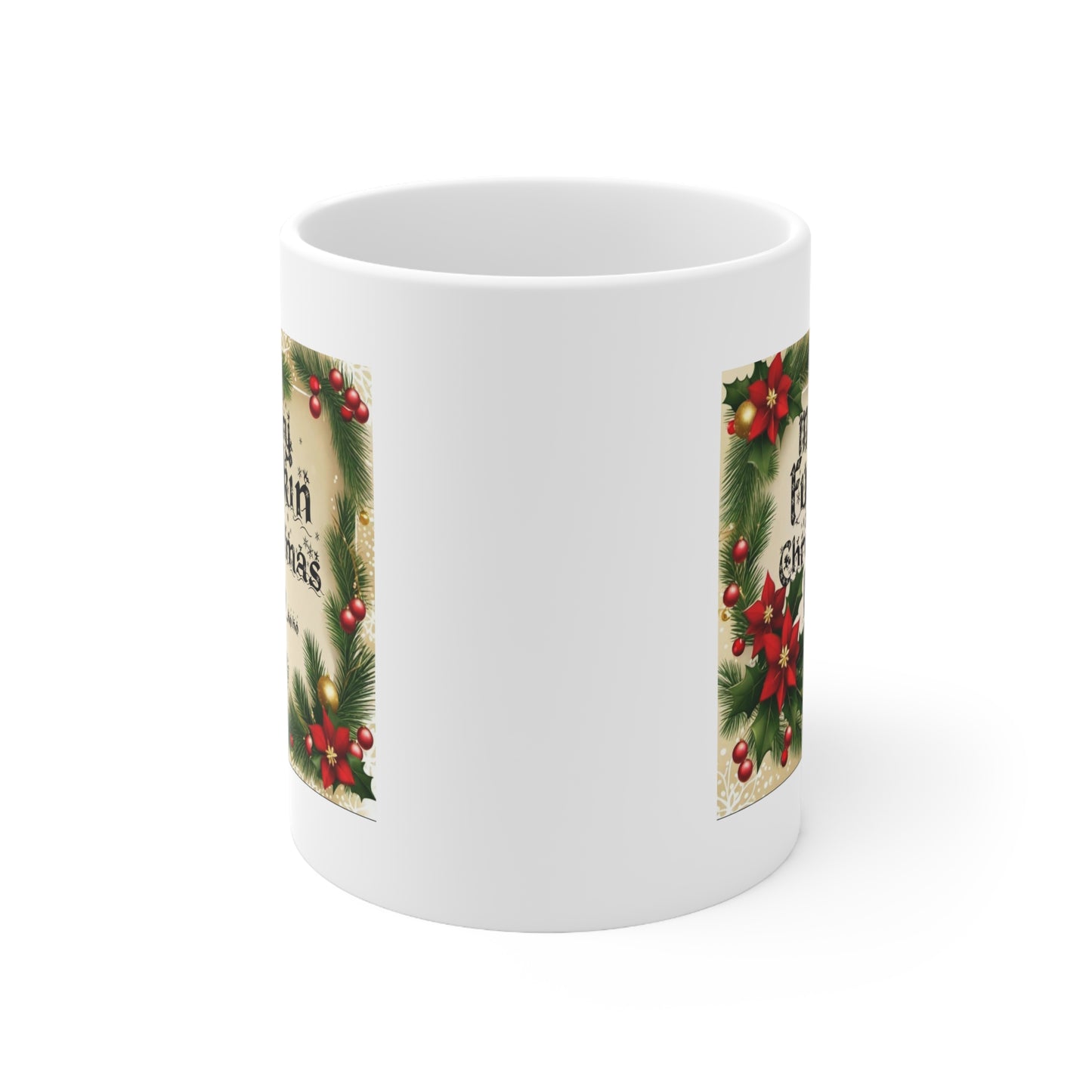 Ceramic "Merry F*ckin Christmas" Mug