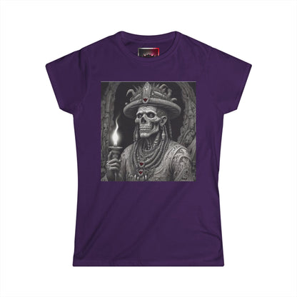 Mystical Hoodoo Skeleton Graphic Women's Heavy Cotton T-Shirt