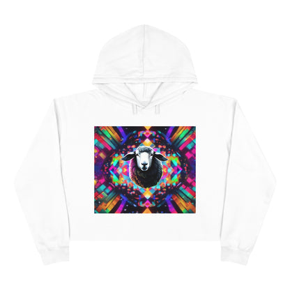 Women's "Black Sheep of the Family" Crop Hoodie