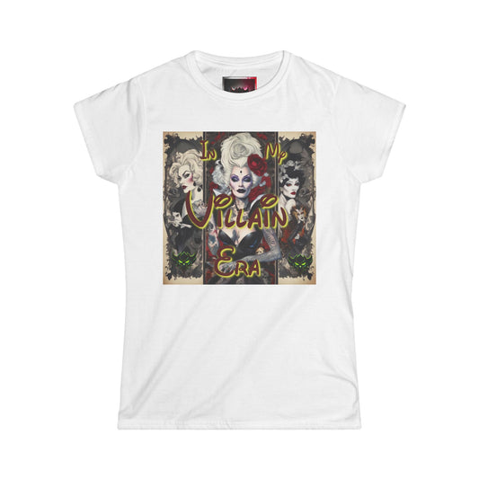 Women’s Villain Era Graphic Tee - Stylish Softstyle Shirt for Bold Fashion