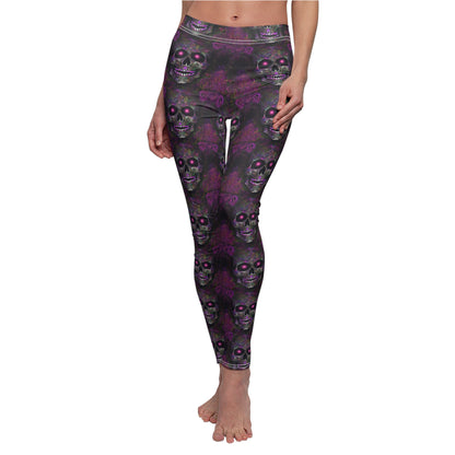 Women's "Trippy Skull" Leggings