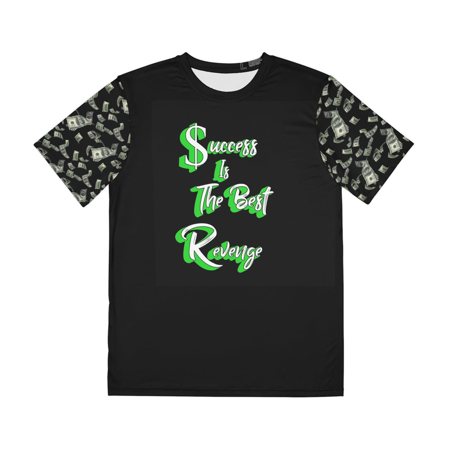 Men's "Success is the best Revenge" Polyester T-Shirt