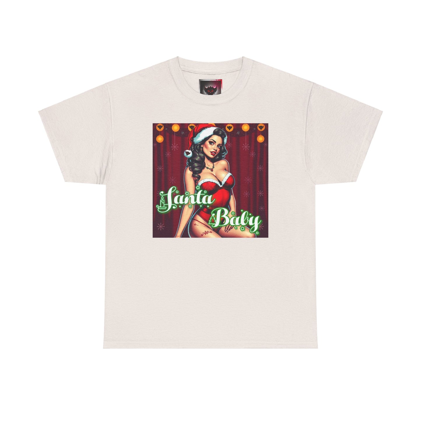 Santa Baby Unisex Heavy Cotton T-Shirt | Festive Holiday Shirt