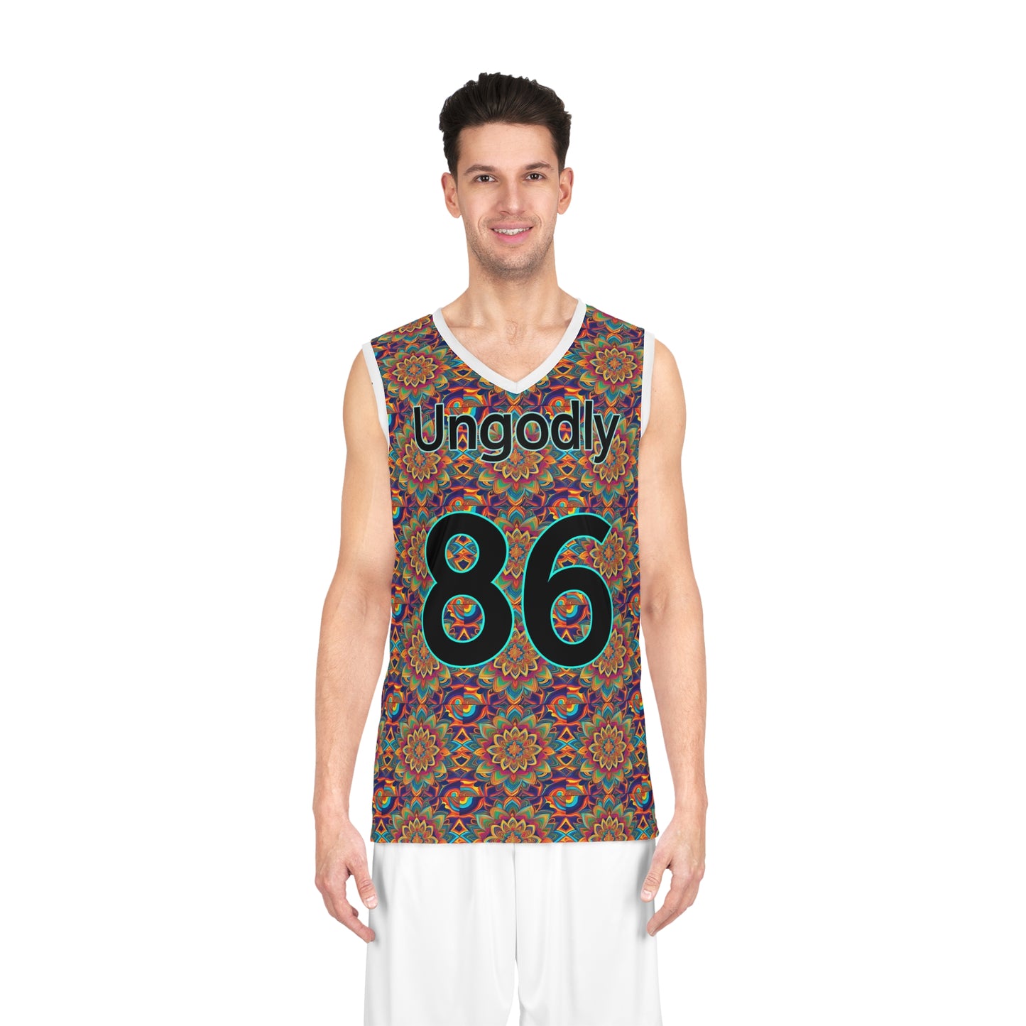 "86 me" Basketball Jersey