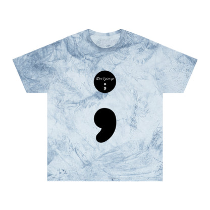 Semicolon/Don't Give Up-T-Shirt