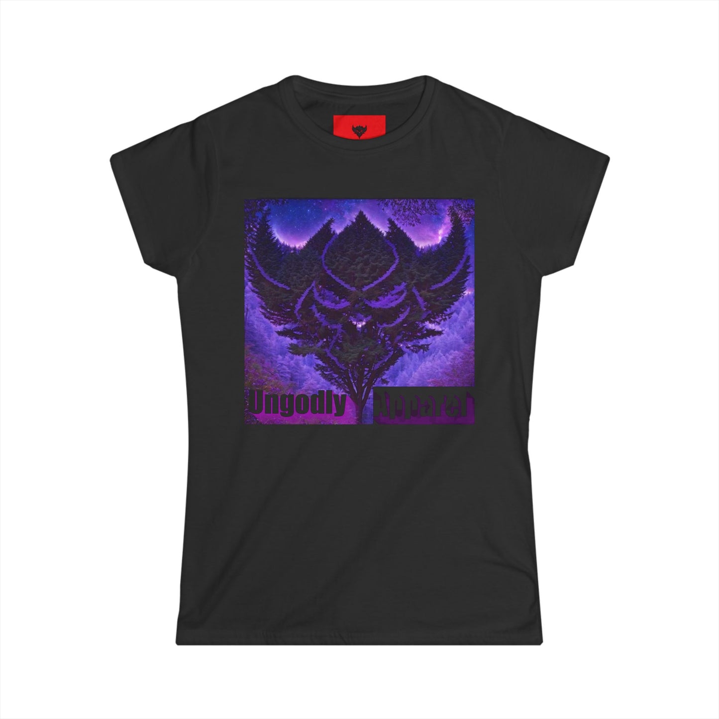 Women's "Ungodly Late Night Forest" T-Shirt