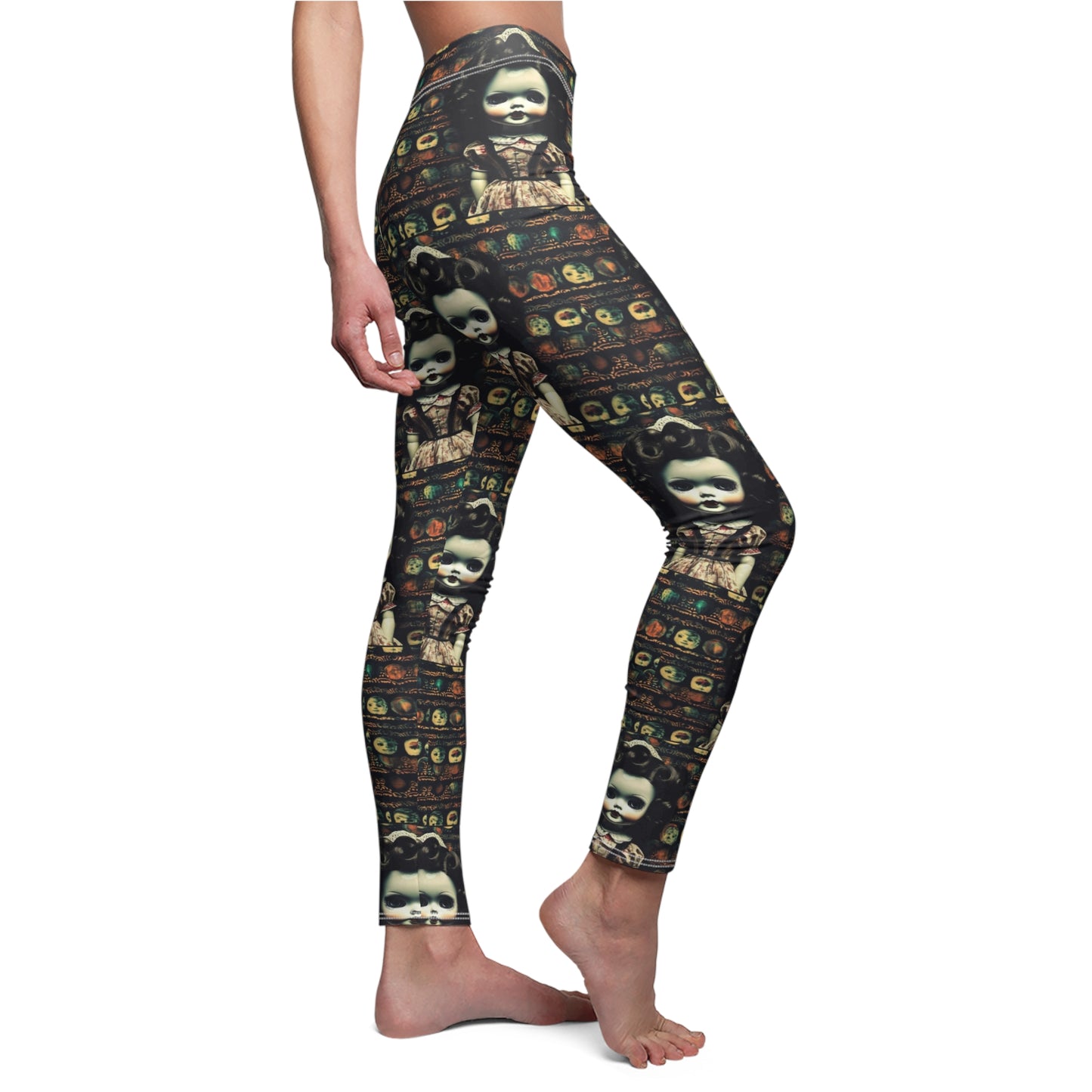 Women's "Creepy Doll" Leggings