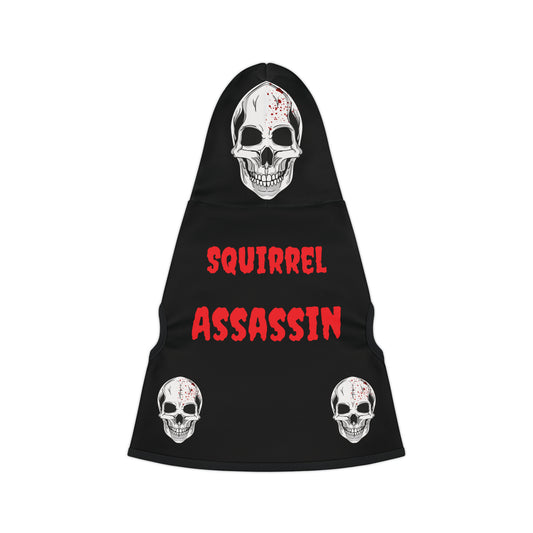 "Squirrel Assassin" Pet Hoodie