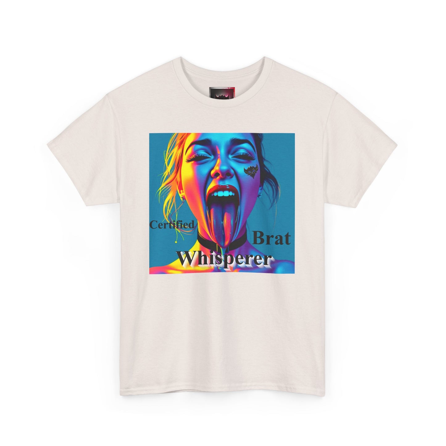 "Certified Brat Whisperer" Unisex Heavy Cotton Tee - Bold Graphic Tee for Fun-Loving Individuals