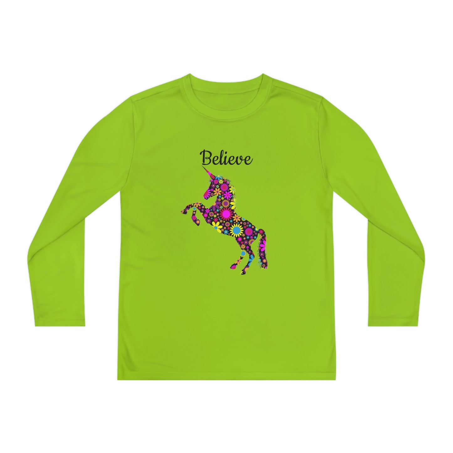 Youth "Believe" Long Sleeve Tee