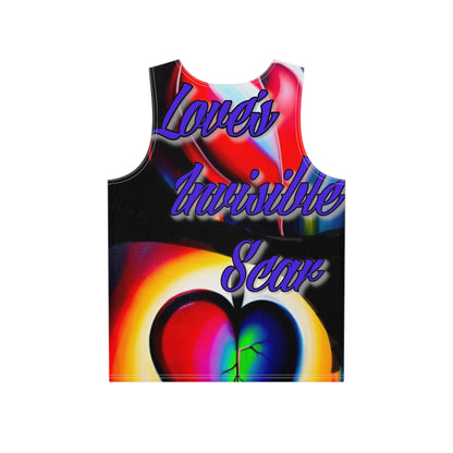 Men's Tank "Heartache: Love's Invisible Scar"