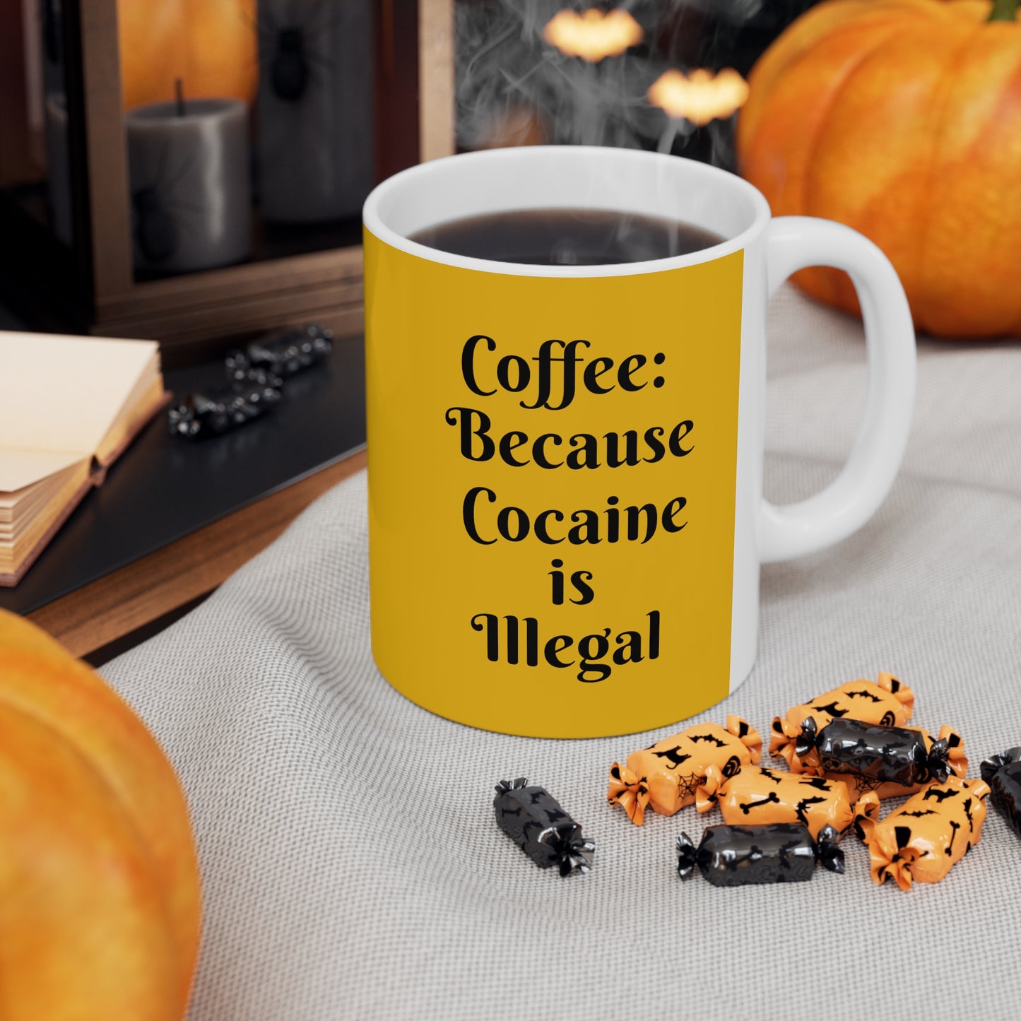 Cocaine is illegal-ceramic Mug 11oz