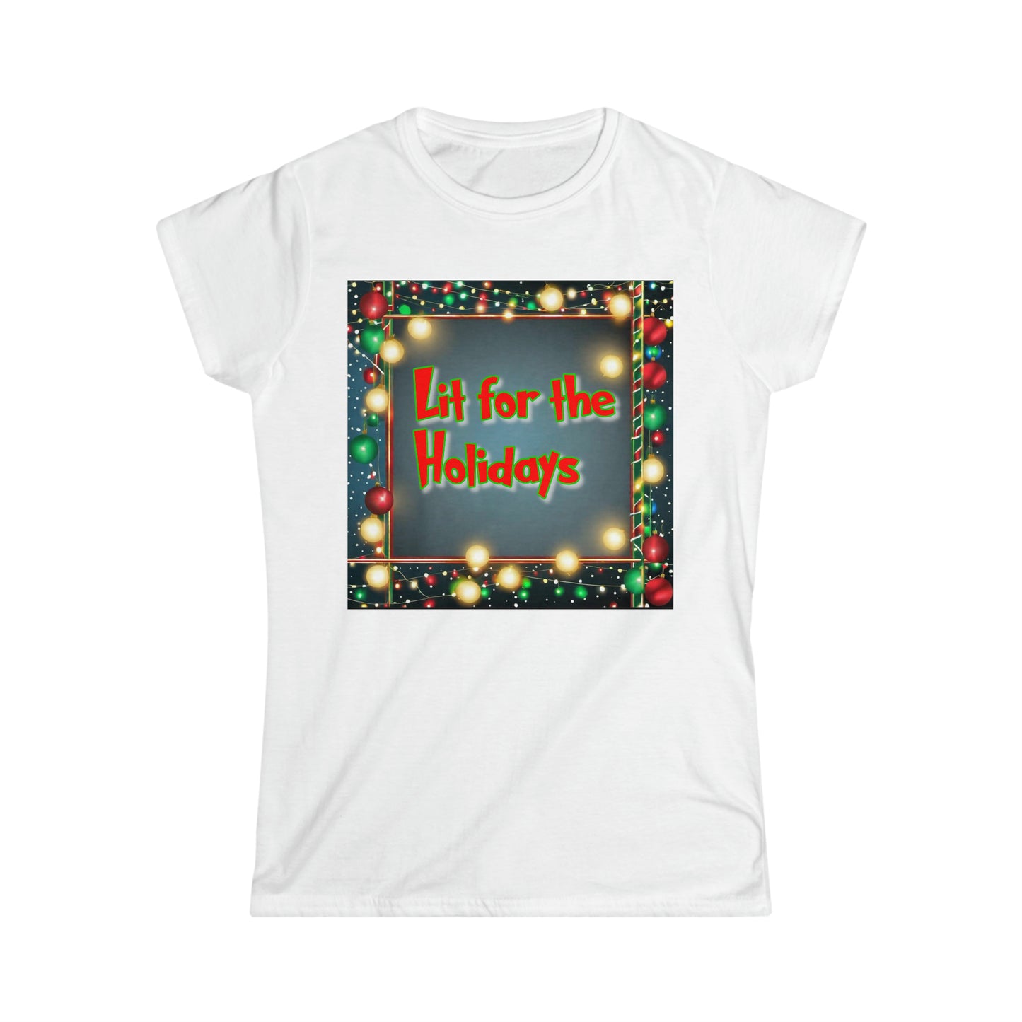 Women's "Lit for the holidays" T-Shirt