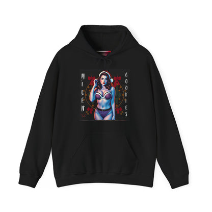 Milf N' Cookies Unisex Heavy Blend™ Hooded Sweatshirt - Cozy Graphic Hoodie for Cookie Lovers