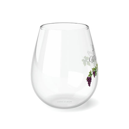 Less Bitching, More Wining-Stemless Wine Glass, 11.75oz