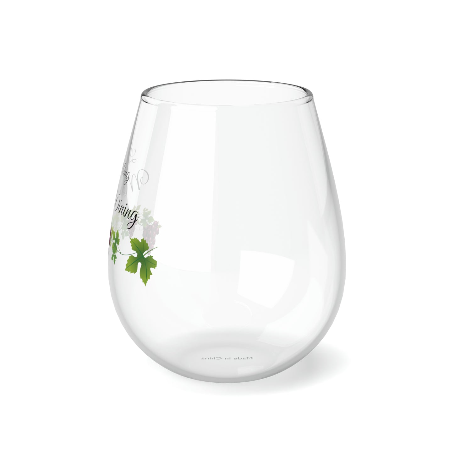 Less Bitching, More Wining-Stemless Wine Glass, 11.75oz