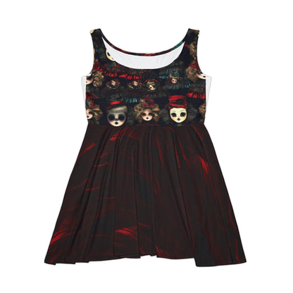 Women's "Creepy Doll" Skater Dress