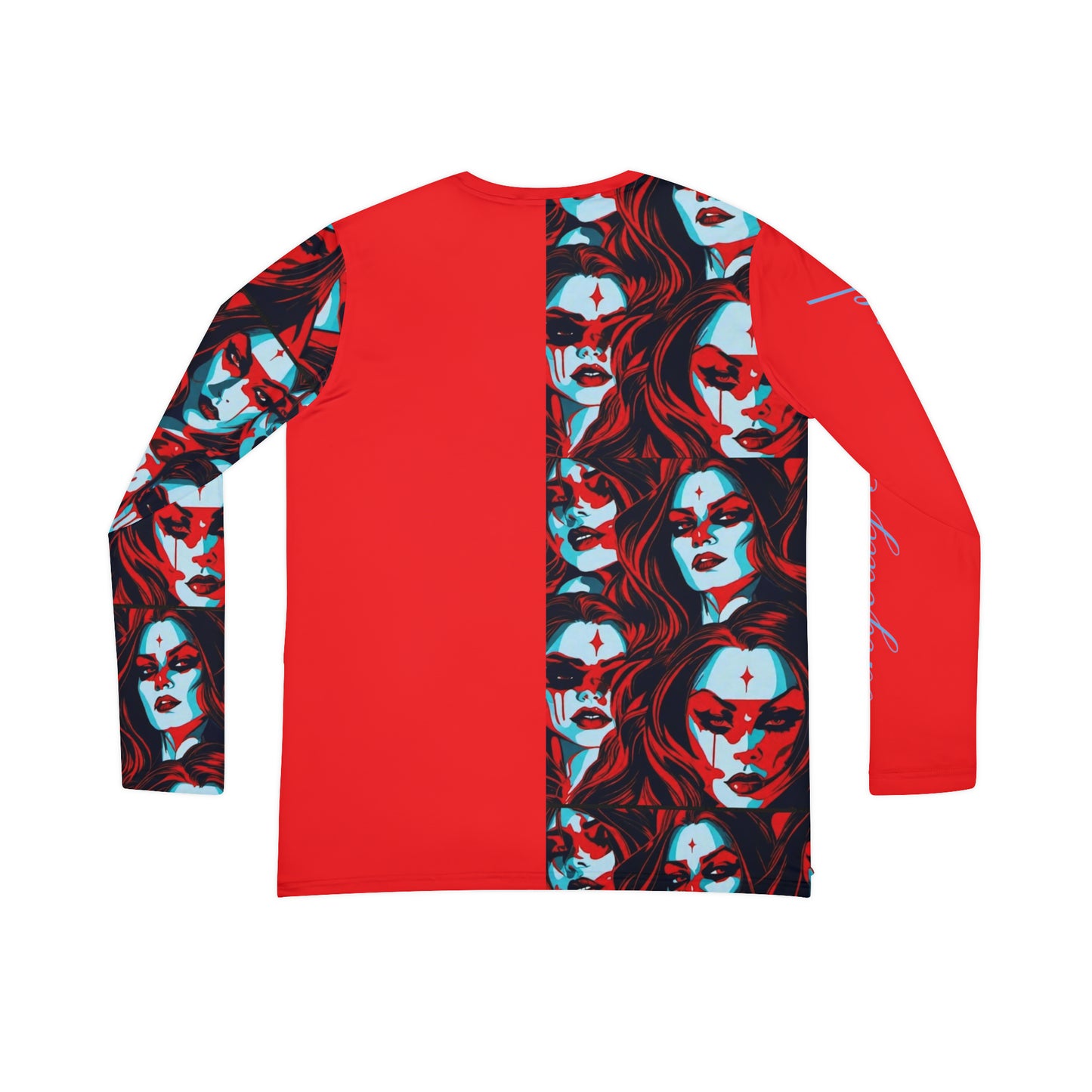 Women's "Vampire" Long Sleeve V-neck Shirt