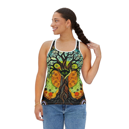 Colorful Tree of Life Women's Tank Top - Boho Spirit Wear