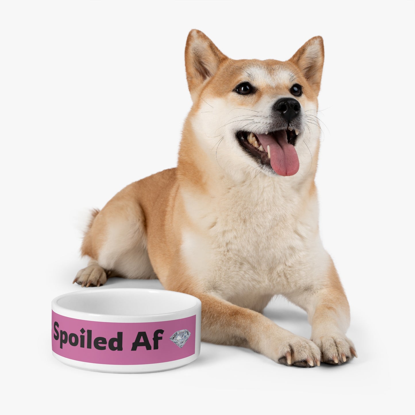 "Spoiled Af" Pet Bowl