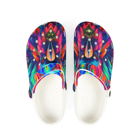 "Perico" Colorful Paradise EVA Foam Rubber Shoes - Vibrant Comfort for Summer Adventures