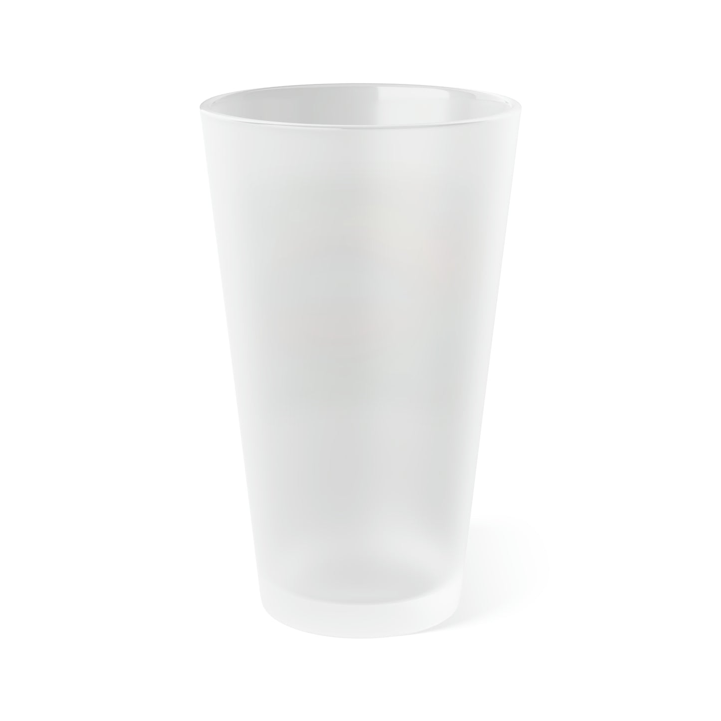 What That Mouth Do Frosted Pint Glass, 16oz