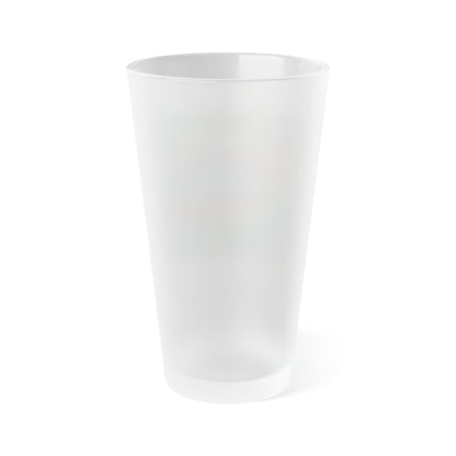 What That Mouth Do Frosted Pint Glass, 16oz