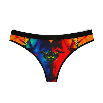 "Some Hearts Break, Other's Bloom" Vibrant Women's Thongs with Colorful Design | Comfortable Everyday Wear