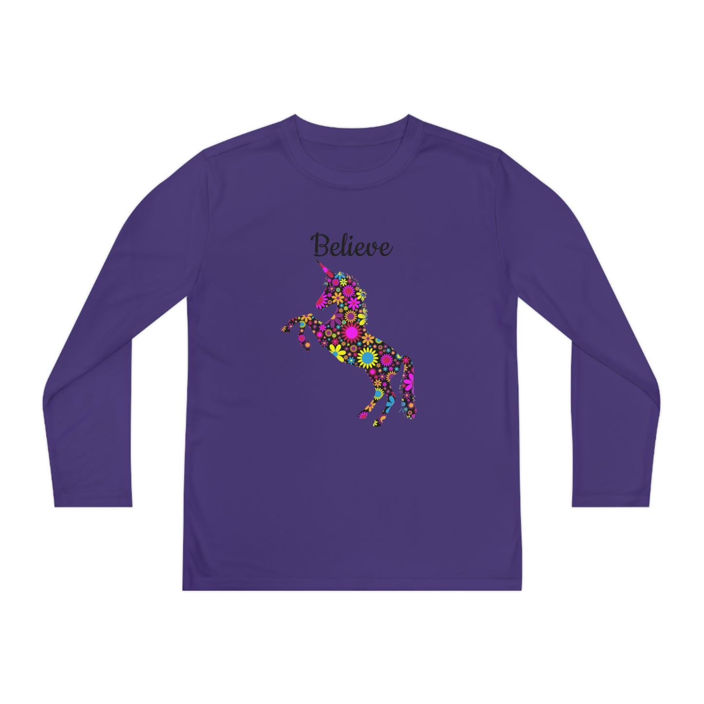 Youth "Believe" Long Sleeve Tee