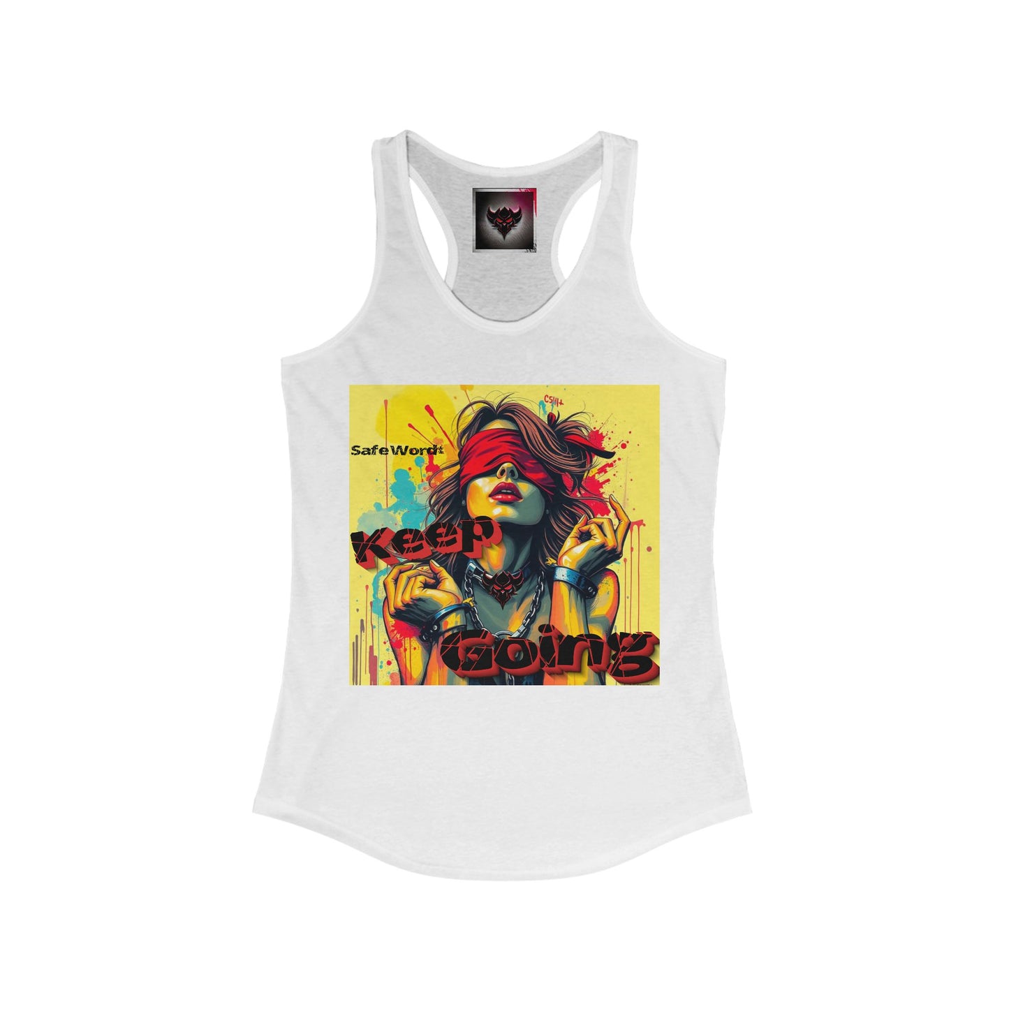 Keep Going Inspirational Women's Racerback Tank