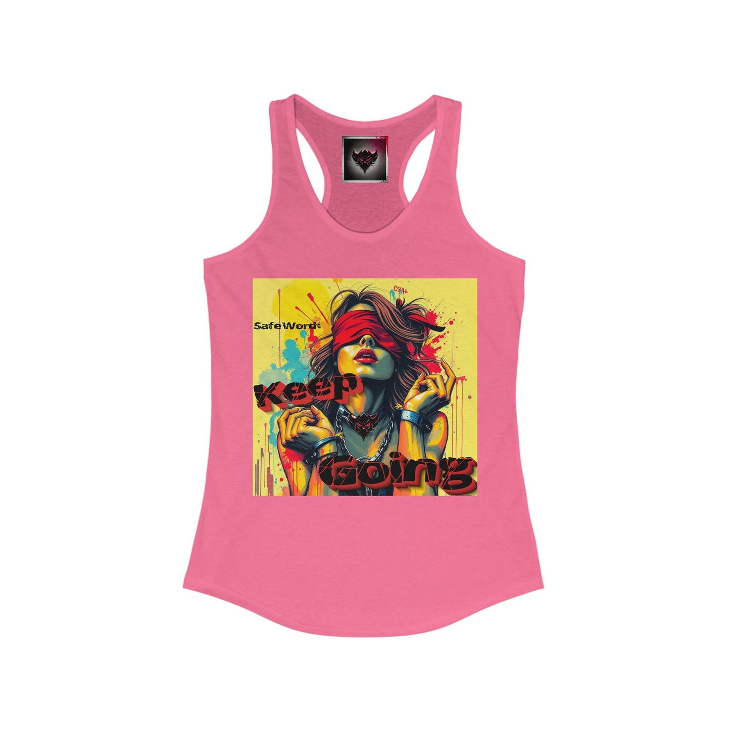 Keep Going Inspirational Women's Racerback Tank