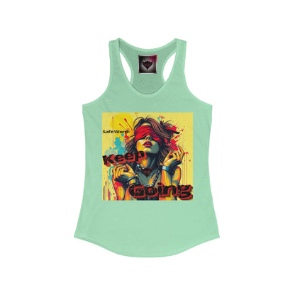 Keep Going Inspirational Women's Racerback Tank