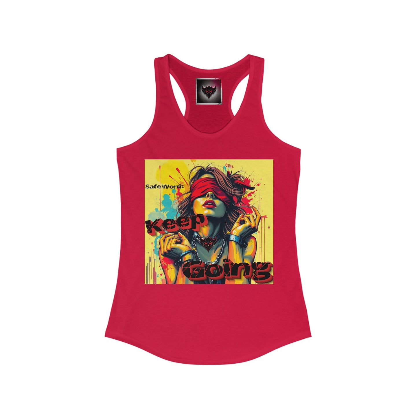 Keep Going Inspirational Women's Racerback Tank