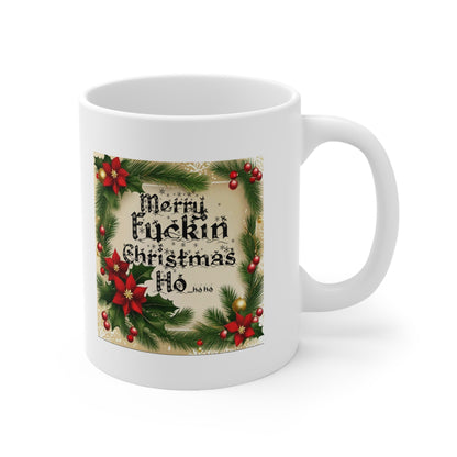 Ceramic "Merry F*ckin Christmas" Mug